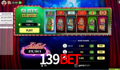 Descubra o Mundo do Cassino Online com 139bet